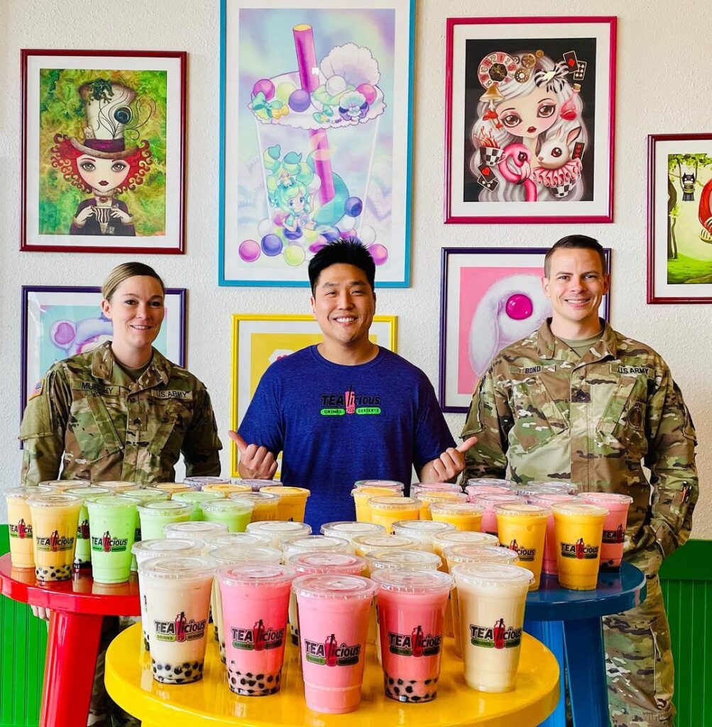 Best Bubble Tea Franchise - TEAlicious drinks served